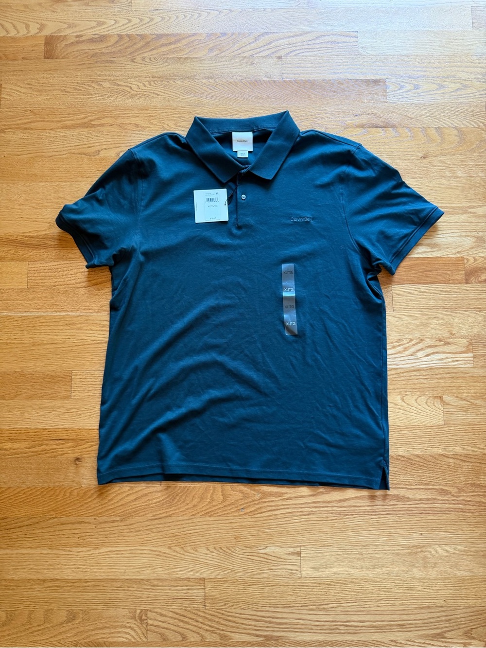 Calvin Klein Men's Teal Polo Shirt